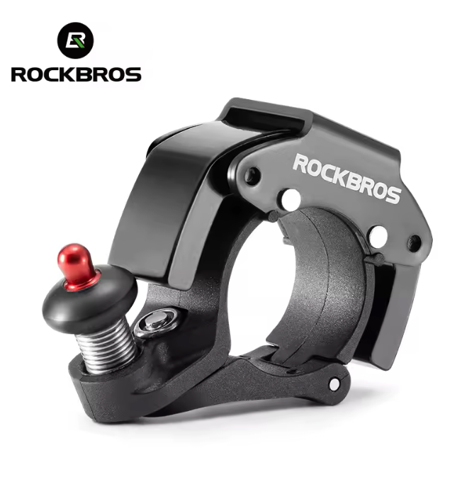 ROCKBROS – Timbre de Seguridad para Bicicleta 100 dB (Aluminio)