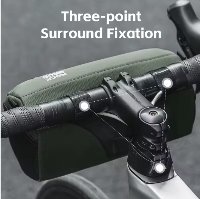 RockBros Bolsa para Manillar 2.2L – Impermeable y Multifunción